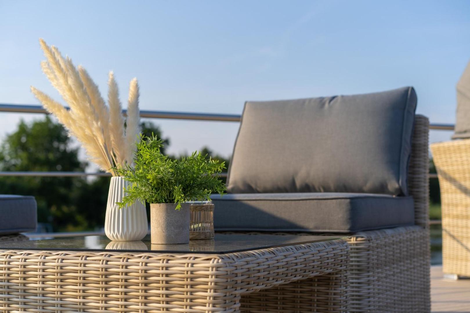Hotel Lieblingsplatz Parey - Schwimmendes Living Luxboot Exterior foto
